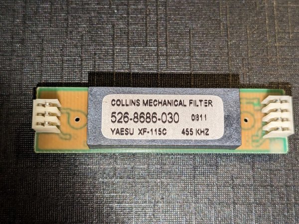 ヤエス YF-122C CW 500Hz コリンズメカニカルフィルター YAESU XF-115C