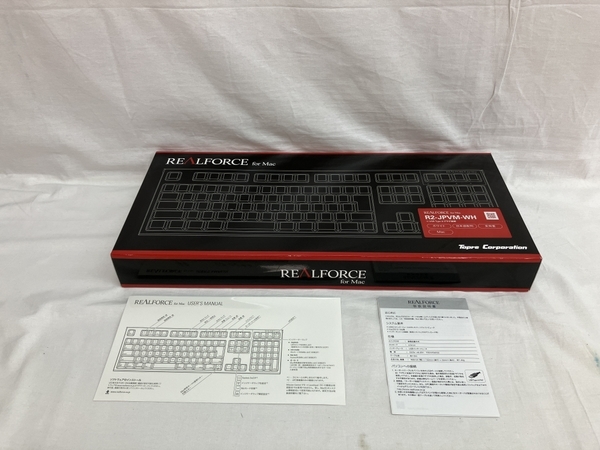東プレ REALFORCE For Mac R2-JPVM-WH/AGCM02 キーボード PC周辺機器 