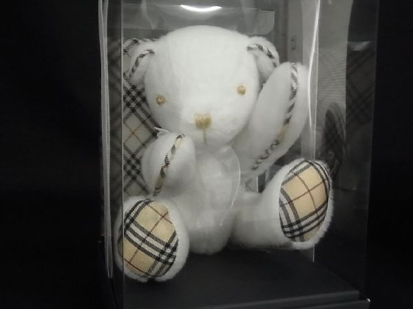 □新品□未使用□ BURBERRY バーバリー チェック柄 ハンカチーフ くま