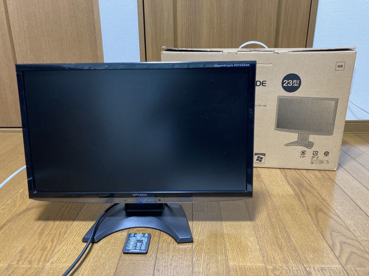 ジャンクMITSUBISHI フルHD23型IPSモニター 三菱液晶ディスプレイ