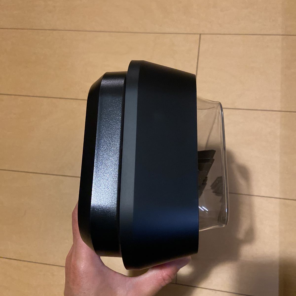 Twemco BQ-58ブラック/ブラック パタパタ時計 置き時計 【公式通販】