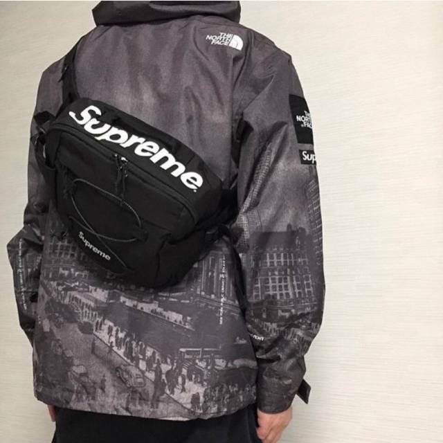 人気セール，HOT 17SS Supreme シュプリーム Waist Bag ウエストバッグ ショルダーバッグ ボディーバッグ バッグ box logo ボックスロゴ ブラック黒 ESA(かばん、バッグ)｜売買されたオークション情報、yahooの商品情報 かばん、バッグ