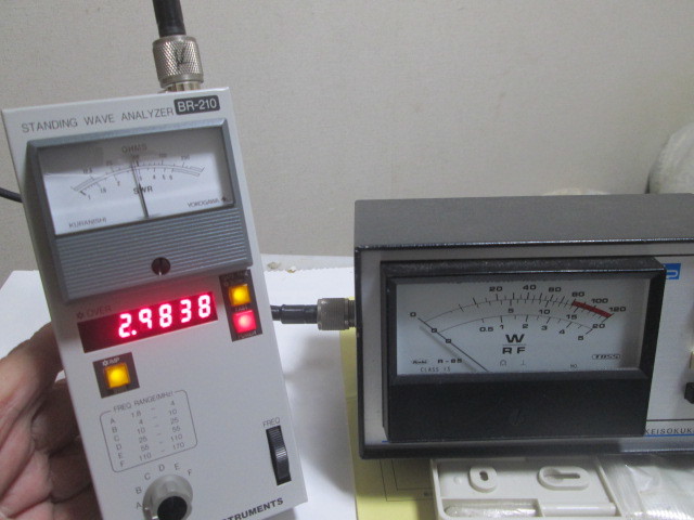 クラニシ・STANDING・WAVE・ANALYZER・BR-210・難あり・現状ジャンク扱いでの出品