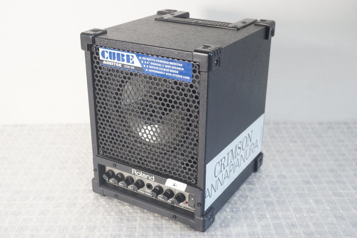 QS][S357110] Roland ローランド CM-30 CUBE MONITOR キューブモニター