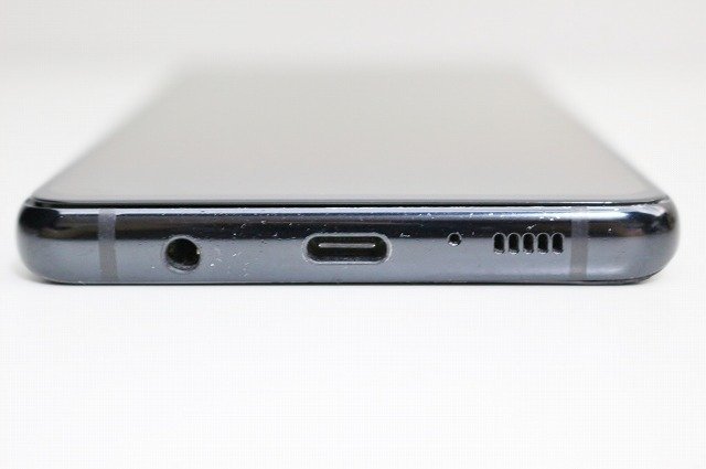 1円スタート au SIMロック解除済 Galaxy A51 5G SCG07 ブラック 赤ロム