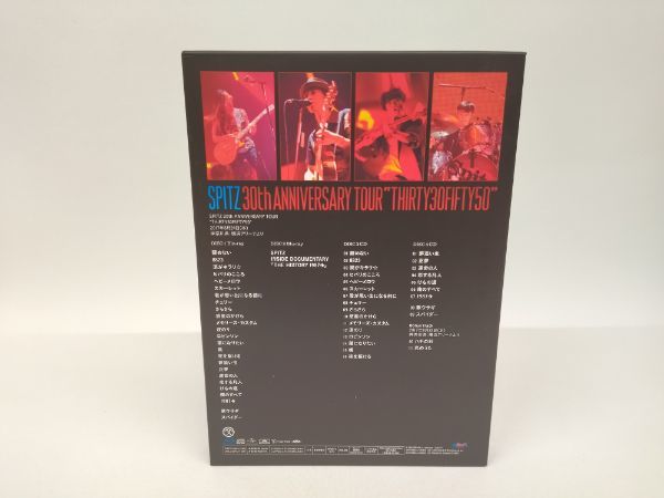 DVD DVD SPITZ 30th ANNIVERSARY TOUR 'THIRTY30FIFTY50'(デラックス