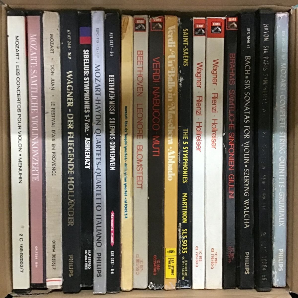 昔書きました！ LP CLASSIC クラシック BOX レコード まとめ 帯付含 17点セット [2501SH]