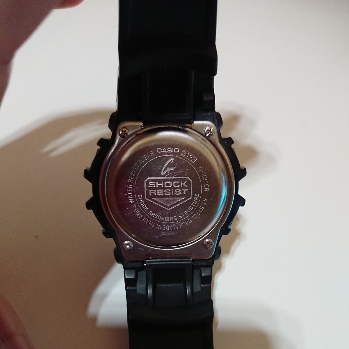 腕時計 カシオGショック G-SHOCK G-2310R ソーラー電池 中古 箱なし(G 
