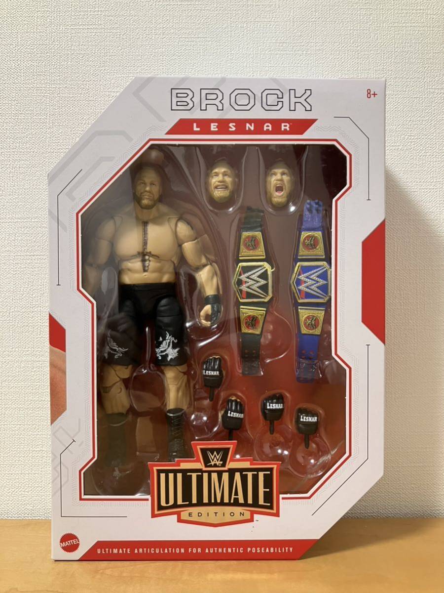 Mattel WWE : ロックの人気アイテム 0 box 未開封 ブロック・レスナー