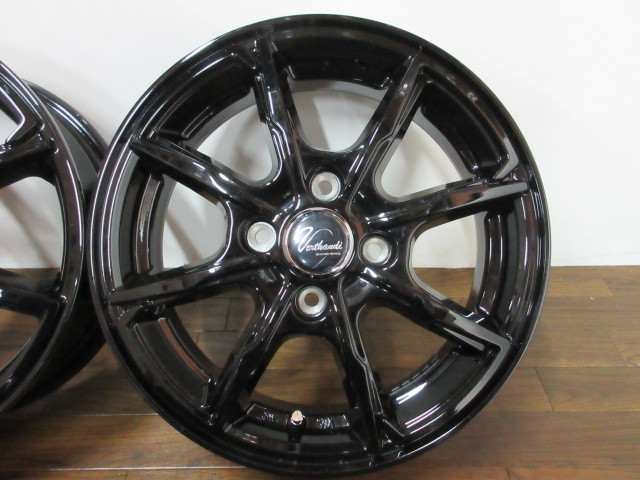 送料無料・税込み】verthandi 14in4.5J+45 4穴PCD100 各軽乗用車サイズ