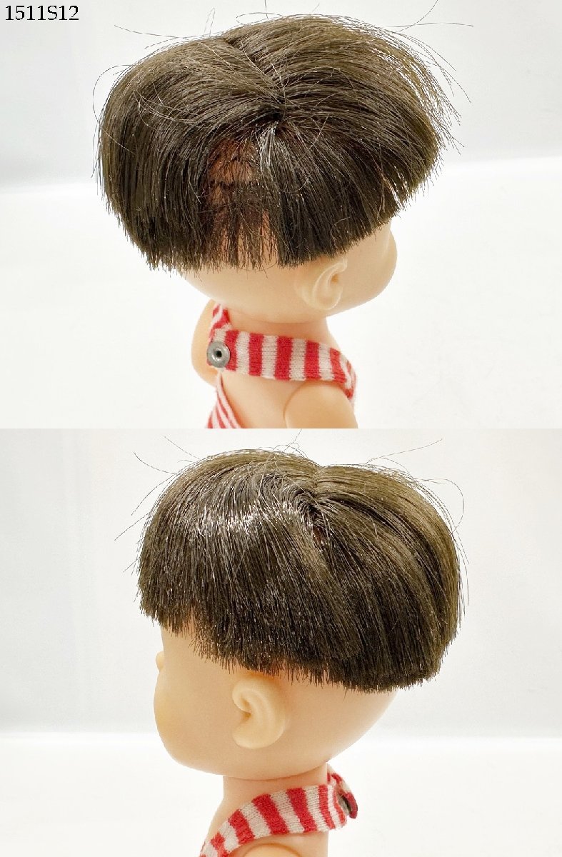 ☆当時物 まことちゃん ソフビ 人形 約22cm 水着 浮き輪 楳図かずお 