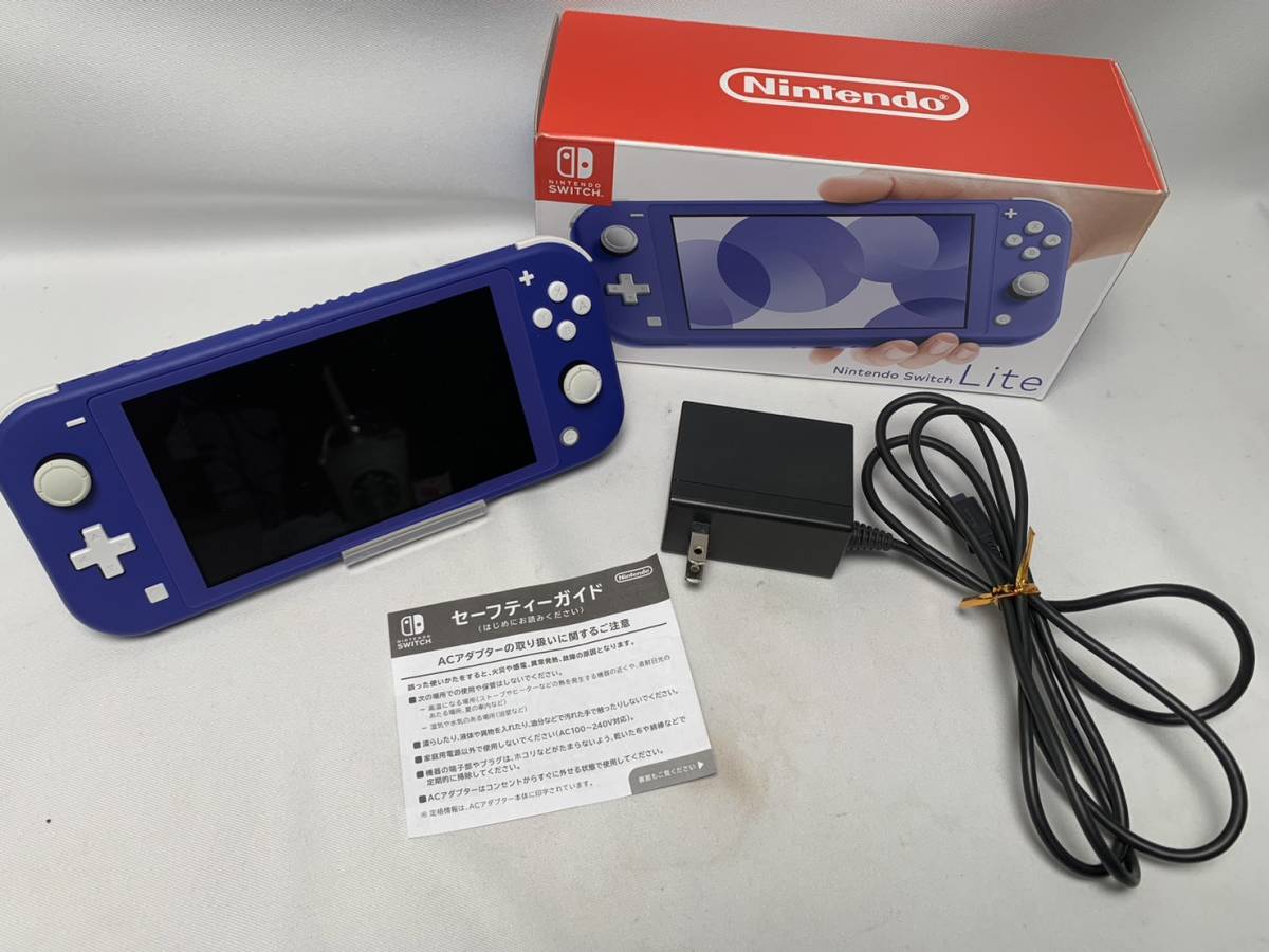 NintendoSwitch LITE スイッチライト 本体 青 ブルー 任天堂 Nintendo