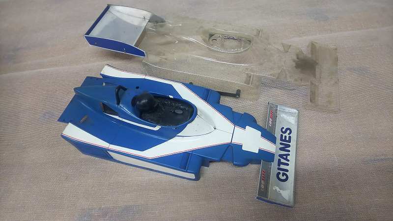 タミヤ 1/10 RC リジェ JS9 マトラ 競技用スペシャル ジャンク 部品