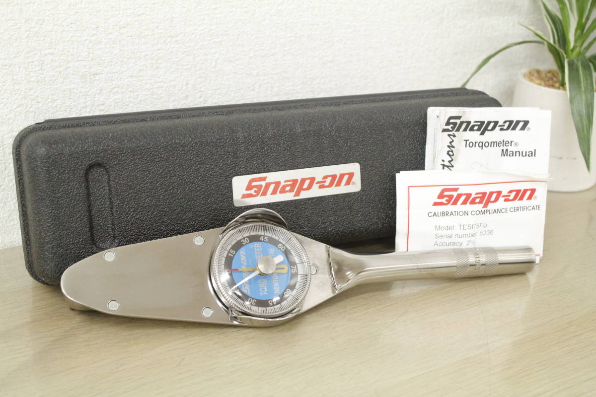 Snap-on/スナップオン トルクメーター TESI75FU ニュートンメーター 