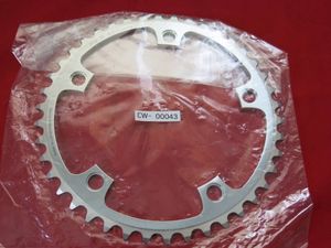 CW-00043　サンツアーSUNTOUR　シュパーブプロSUPERB PRO チェーンリング 42ｔ 5穴PCD130