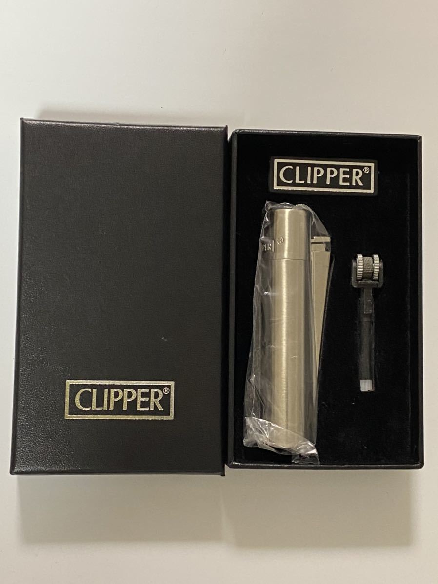 CLIPPER LIGHTER クリッパー ライター メタル ガスライター シルバー SILVER 