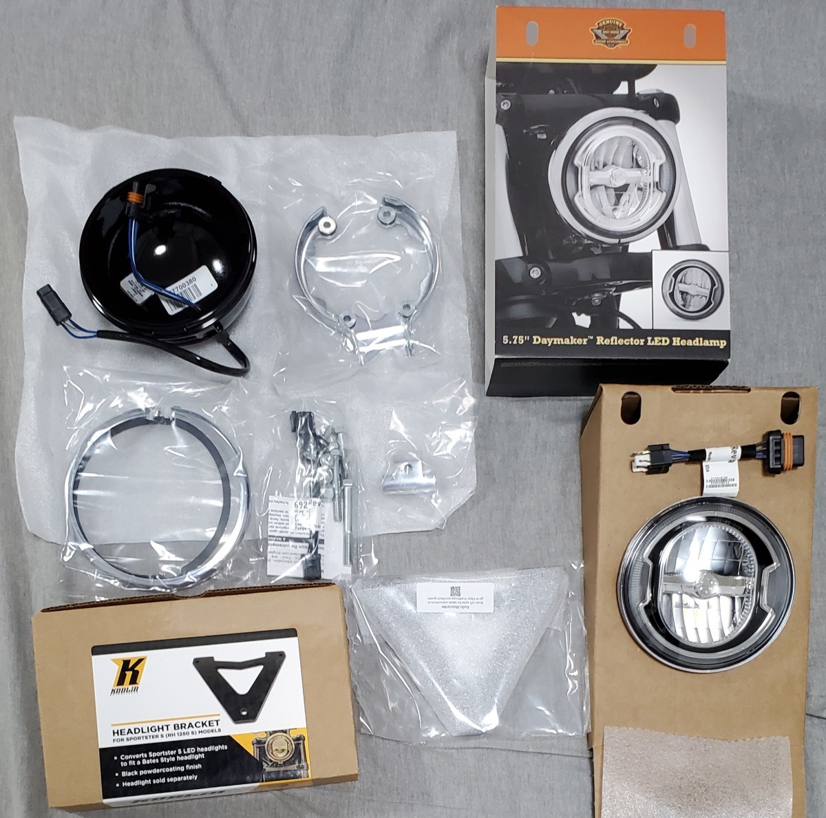 ハーレースポーツスターS　RH1250S　丸型ヘッドライト RH1250S スポーツスターS 丸型ヘッドライトキットハーレーダビッドソン