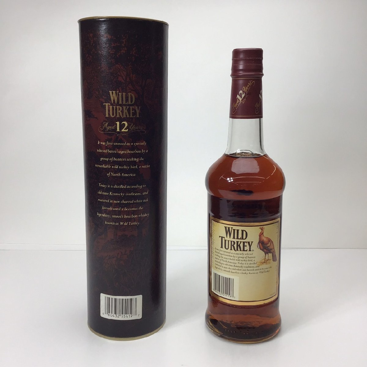 未開栓 ワイルドターキー 12年 箱付 700ml 50.5％ 4J-34-2-139542-A