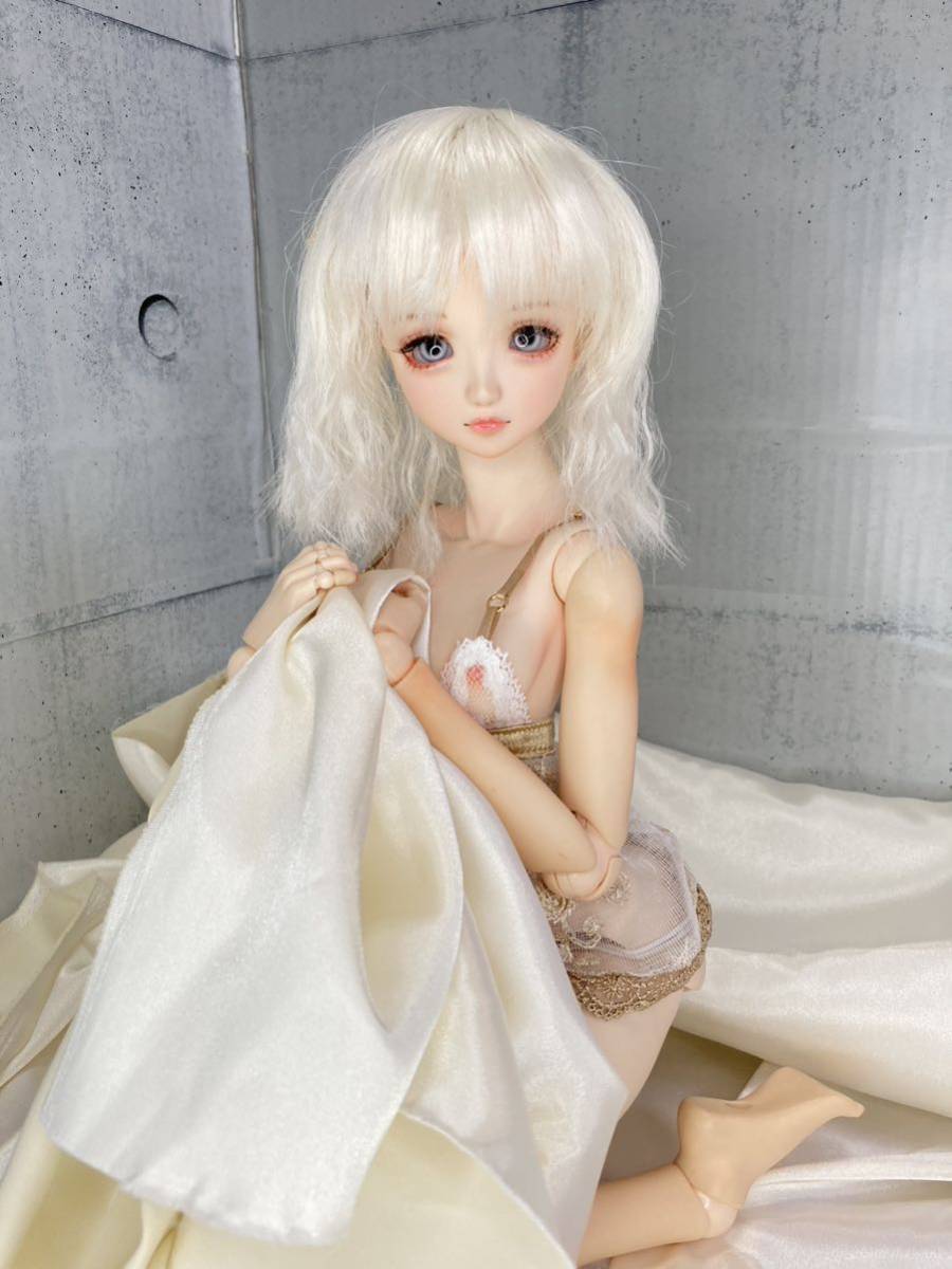 ◇猫耳亭◇ angelphilia Sヘッドカスタム(ホワイティ) 自作アイ・首穴 