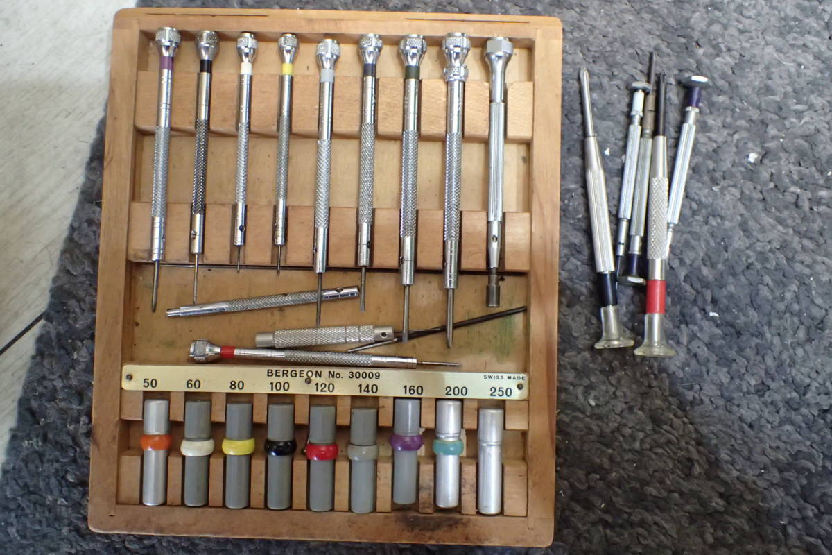 腕時計工具 ベルジョン ◆精密ドライバー セット