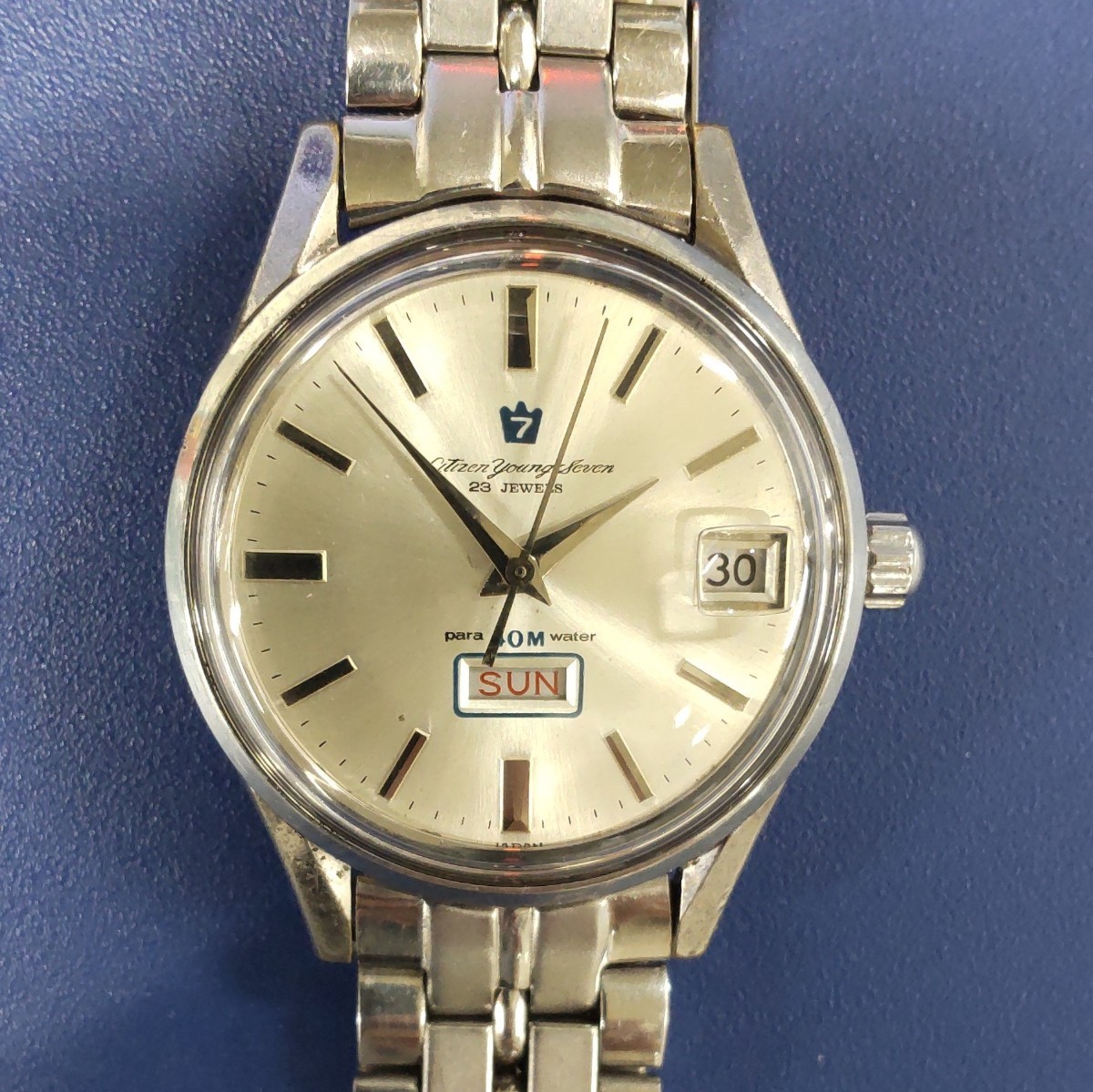Seven Y02025 シチズン 手巻き 23石 Dial Y02025 CITIZEN シチズン