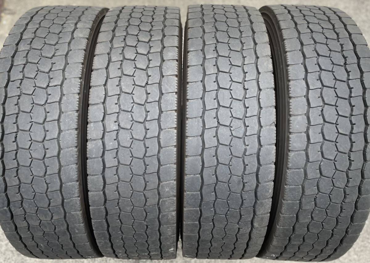 ブリヂストン M888 ミックス タイヤ275/80R22.5 151/148J 4本 2021年製 中古 検ブリジd285