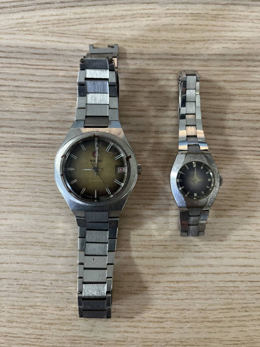 RADO Ticino 自動巻 メンズ OH済み 美品 RADO Ticino 自動巻き腕時計