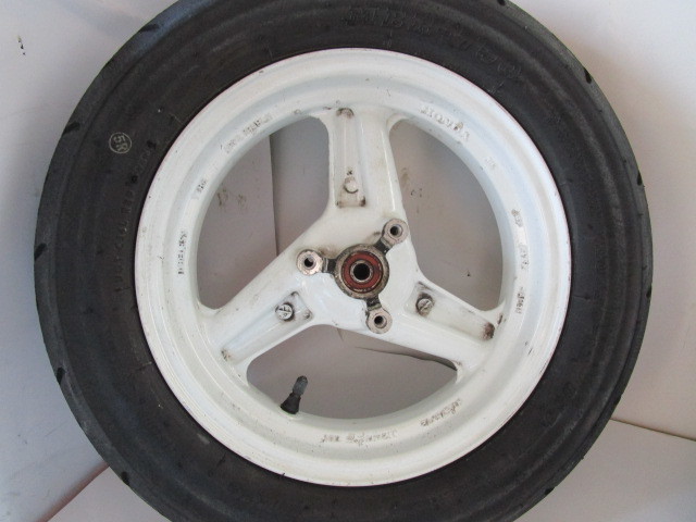 NSR50純正ホイール　送料込み！ レア ホンダ 純正 NSR50 レース定番 前期ホイール前後セット ミニ 希少