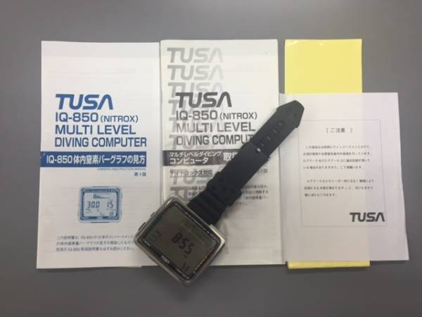 ☆ダイブコンピュータ☆Tusa☆IQ850☆DC TUSA ダイブ ☆ダイブコンピュータ☆Tusa☆IQ850☆DC TUSA ダイブ