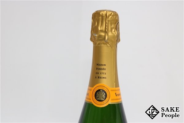【SALE，限定SALE】 □注目! ヴーヴ・クリコ イエローラベル 250周年記念ボトル 750ml 12％ シャンパン