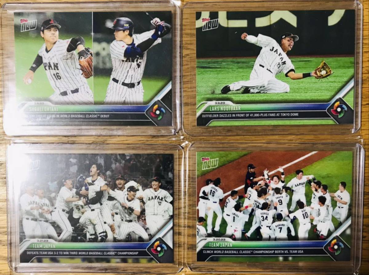 15枚セット】TOPPS NOW 侍ジャパン WBC 優勝記念カード 大谷翔平 