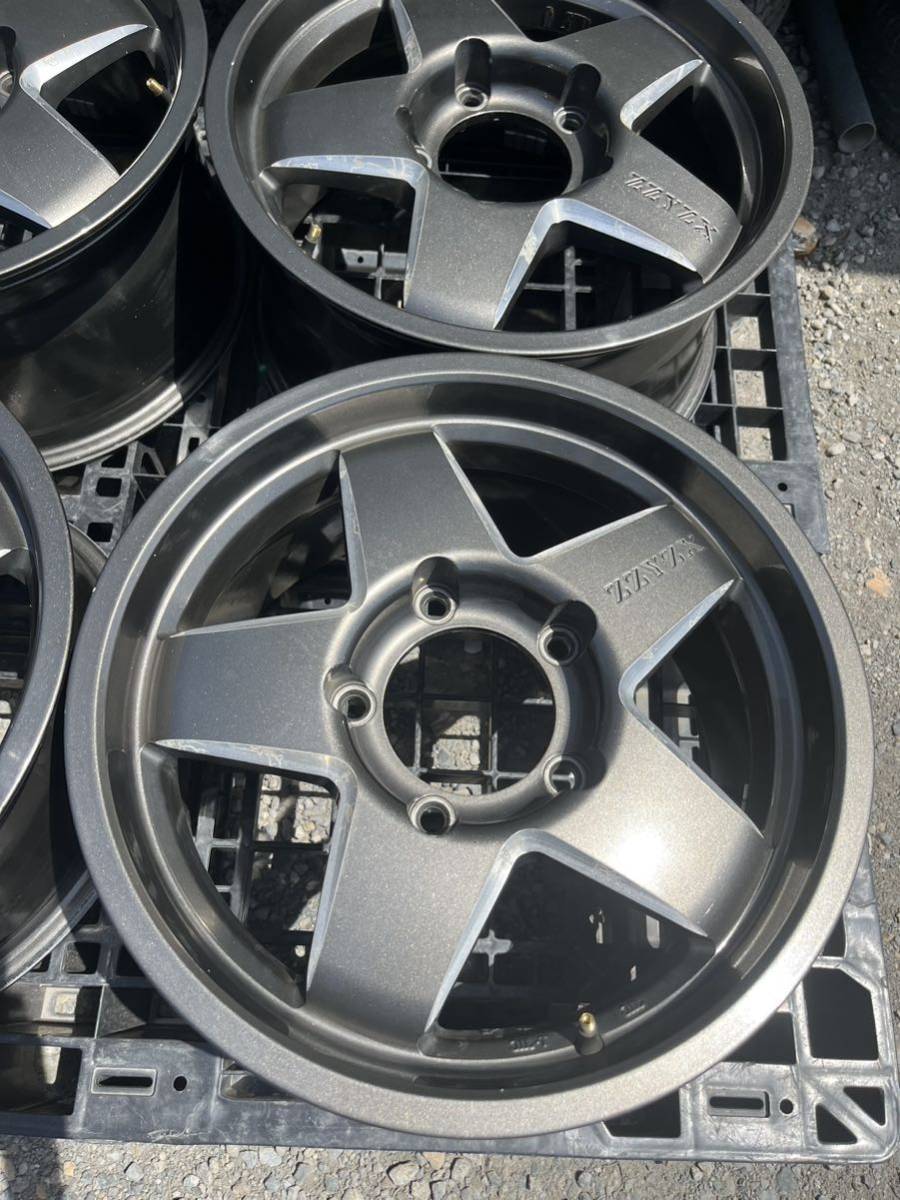 深リム RAGUNA ZZYZX 17X8.5J PCD 150 5H ET48 17インチホイール 4本 