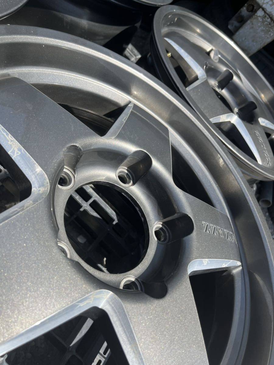 深リム RAGUNA ZZYZX 17X8.5J PCD 150 5H ET48 17インチホイール 4本