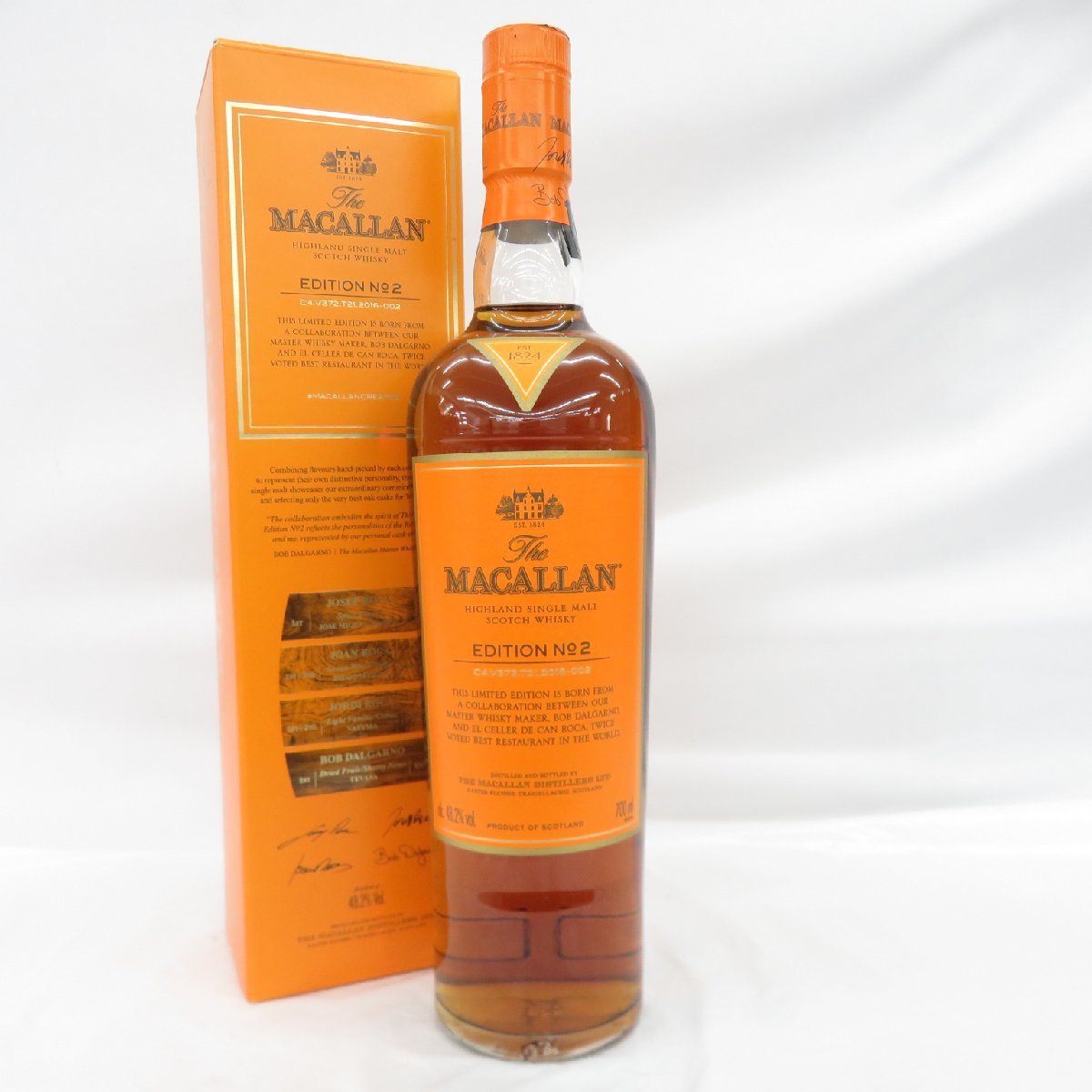 未開栓 MACALLAN EDITION NO.6 マッカラン エディションNO.6シングル