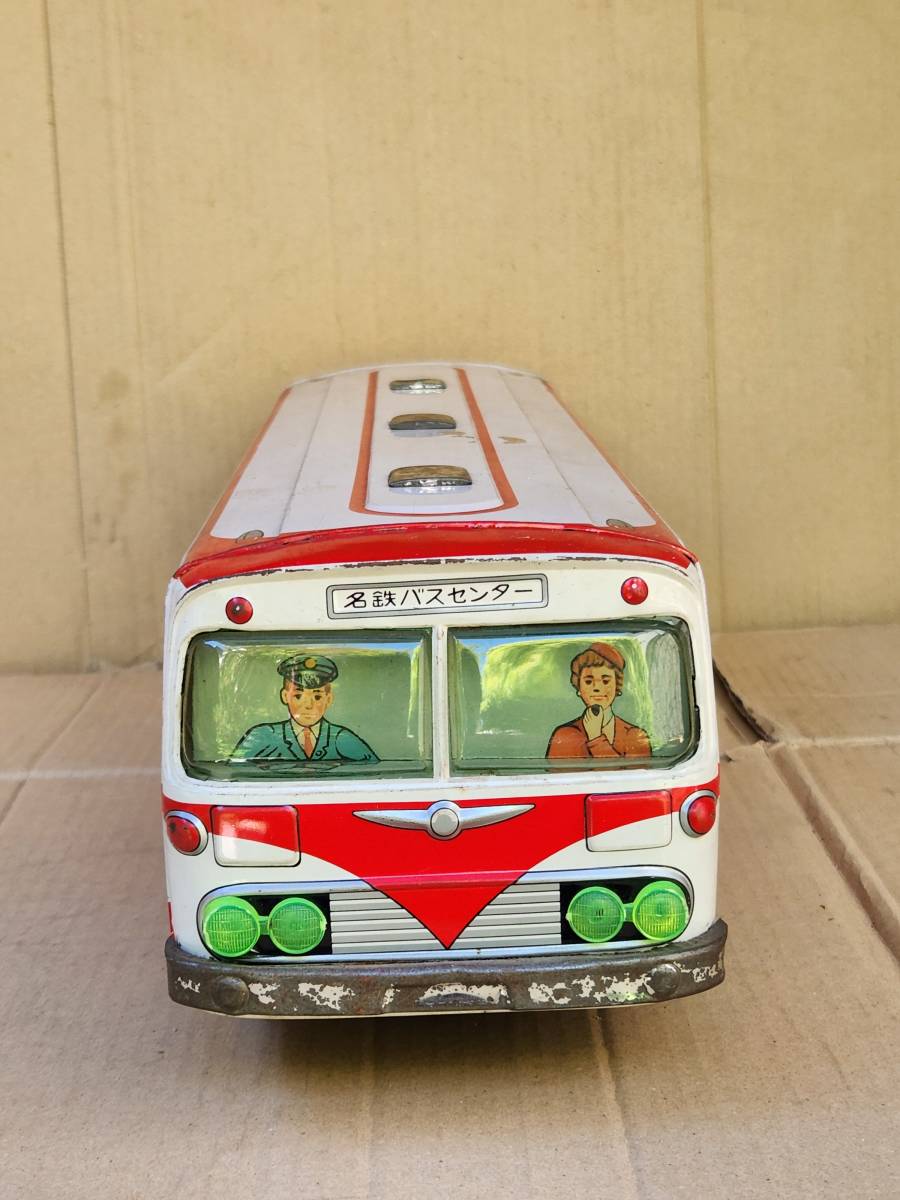 名鉄バス　おもちゃ　イチコー 41 昭和レトロ イチコー 名鉄バス ブリキおもちゃ(自動車)｜売買され