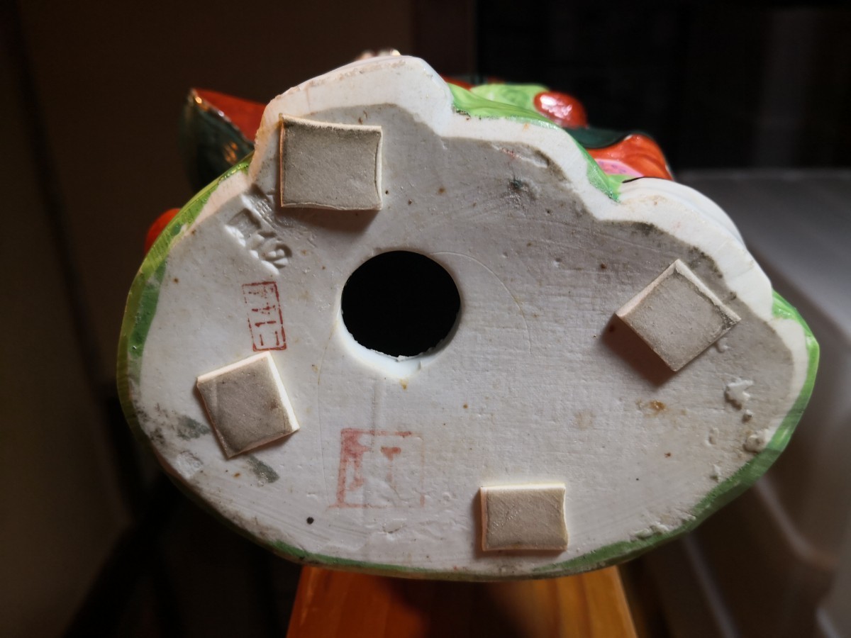 中国 景徳鎮 曹(Cao ganyuan)氏作 筆筒 中国 景徳鎮 曹(Cao