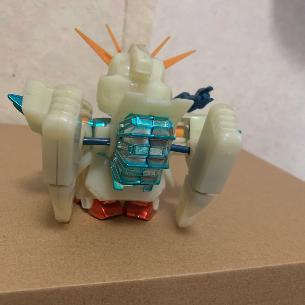 元祖SDガンダム 蓄光 蛍光 F91 ガンプラ 限定品？ 元祖SDガンダム