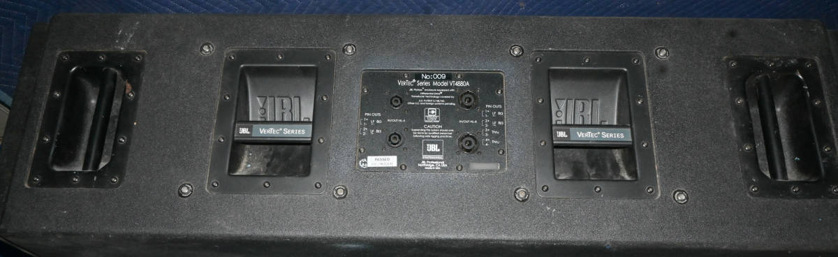 V171 JBL VT4880A ラインアレイ対応 サブウーファー ドリーボード(台車) カバー付 正規代理店購入品 以前音出し確認(注意点あり）2 JBL | VT4880A