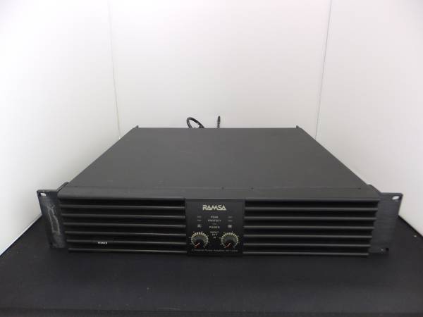 パワーアンプ Panasonic RAMSA WP-1200A 中古