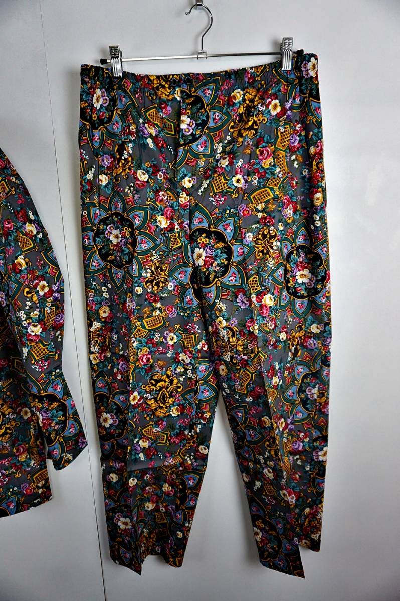 KENZO セットアップ パジャマ 上下セット M 花柄 総柄 綿100 日本製 KENZO セットアップ パジャマ 上下セット M 花柄 総柄 綿100 日本製