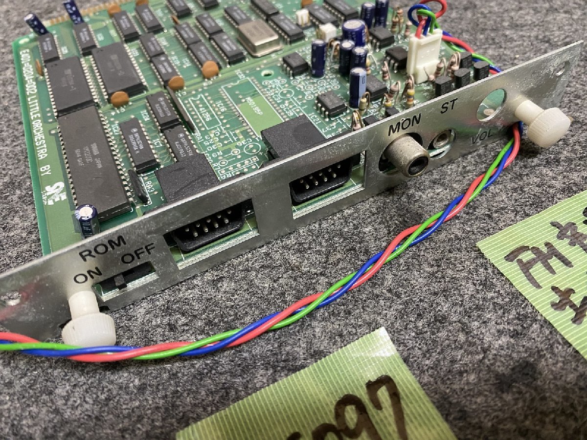 【送ネコポス250円】SNE　LITTLE ORCHESTRA　26K互換FM音源ボード　出音のみ確認