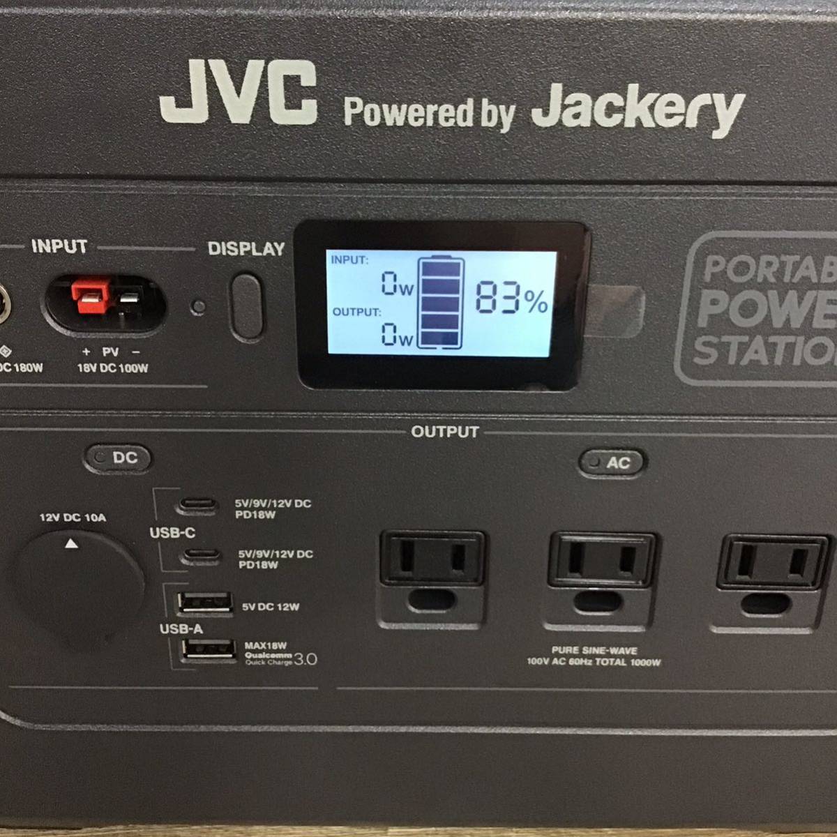 キレイ目 ジャクリ JVC ケンウッド Jackery ポータブル電源 BN-RB10-C