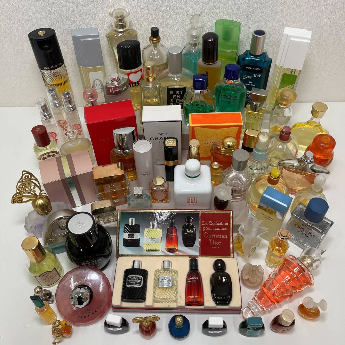 ブランド品香水 CHANEL Dior ブルガリ など大量まとめ売る現状品 