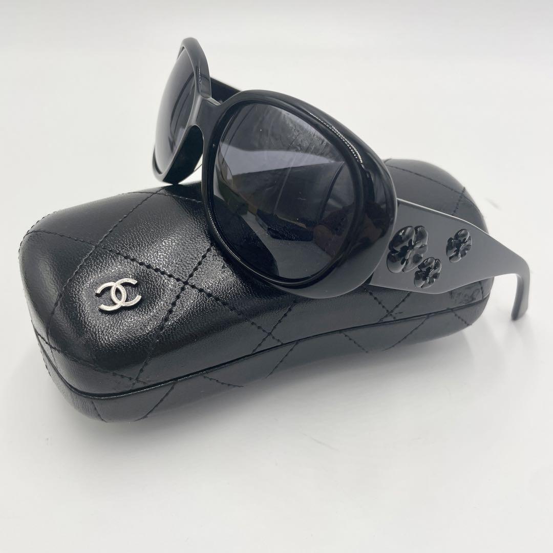ケース付属☆CHANEL シャネル ココマーク カメリア サングラス