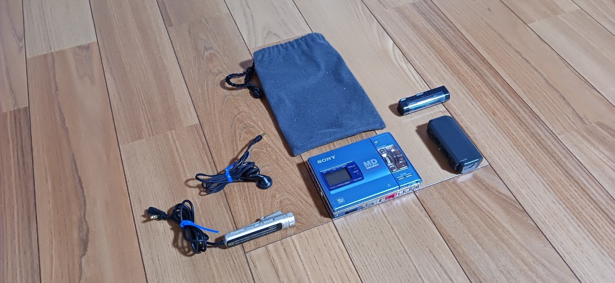 ☆美品☆ SONY ソニー MDウォークマン MZ-R50 ポータブルMDレコーダー
