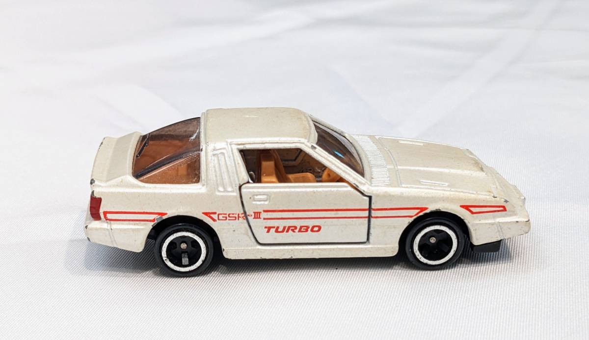 B】【4745-H】【トミカ】 三菱 スタリオン 2000 ターボ 白 箱無し 現状 