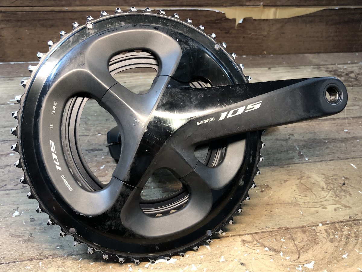 GL506 シマノ SHIMANO 105 FC-R7000 クランクセット 165mm 52×36t 0 FC