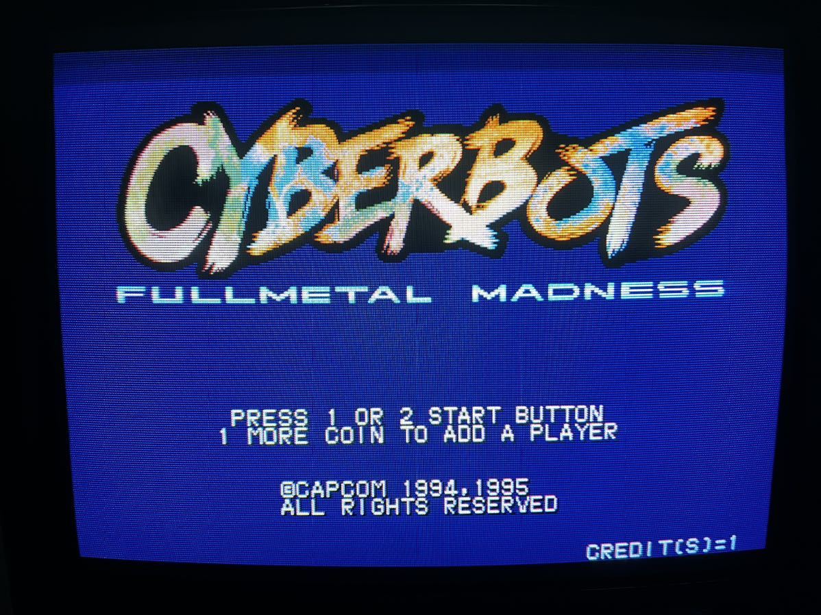 ◇中古 CAPCOM カプコン CPS-2 CIBERBOTS サイバーボッツ アーケード ゲーム 基板◇ カプコン Yahoo!オークション CPS2
