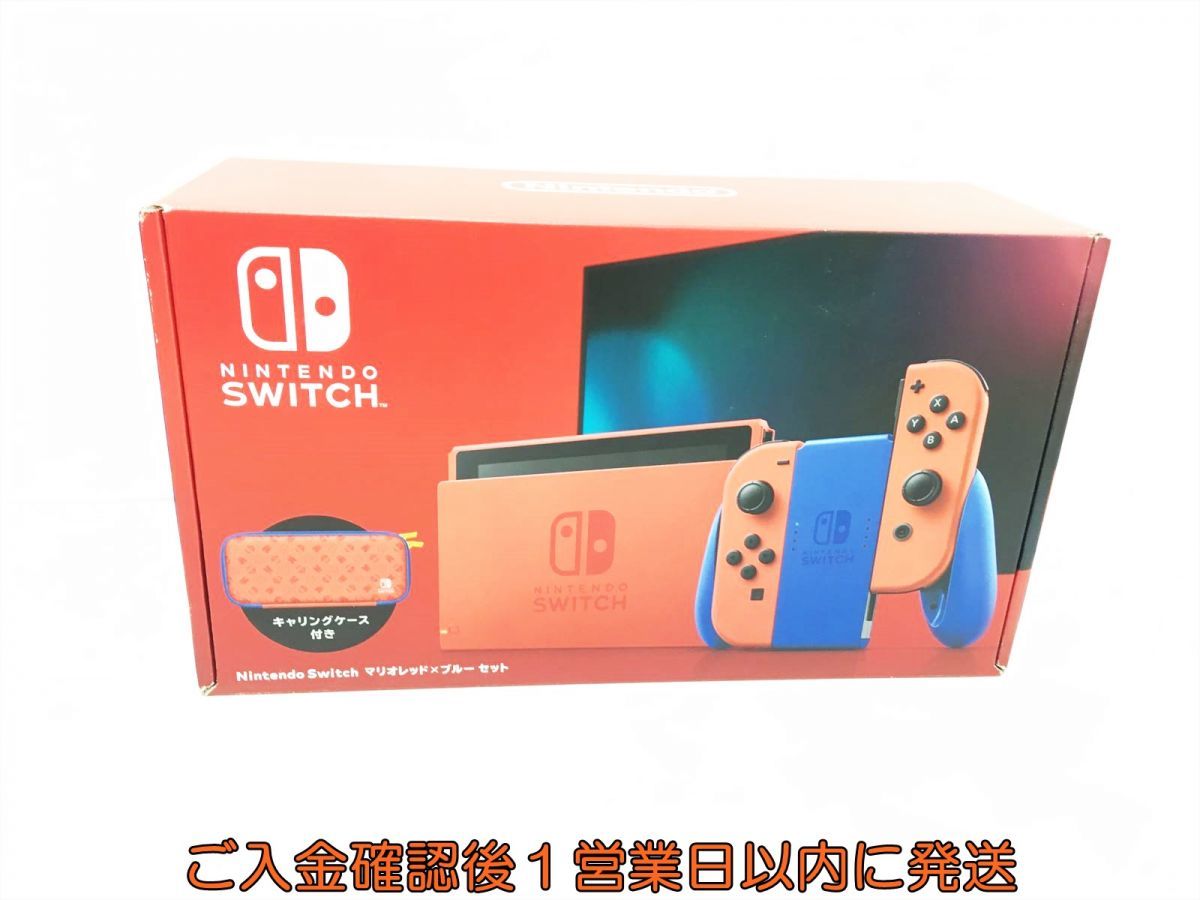 【美品】Nintendo Switch マリオレッド×ブルー セット＆SDカード 新品 Nintendo Switch マリオレッド×ブルー セット 未使用 F03-014sy