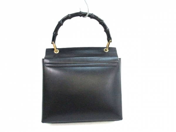 グッチ ハンドバッグ バンブー 黒 レザー GUCCI GUCCI（グッチ